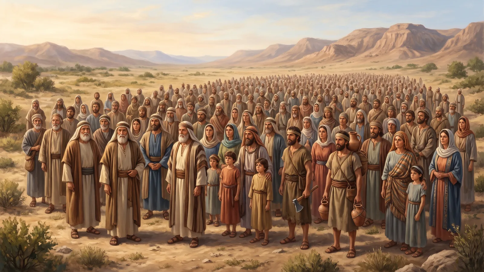 You are standing this day, all of you, before the LORD your God