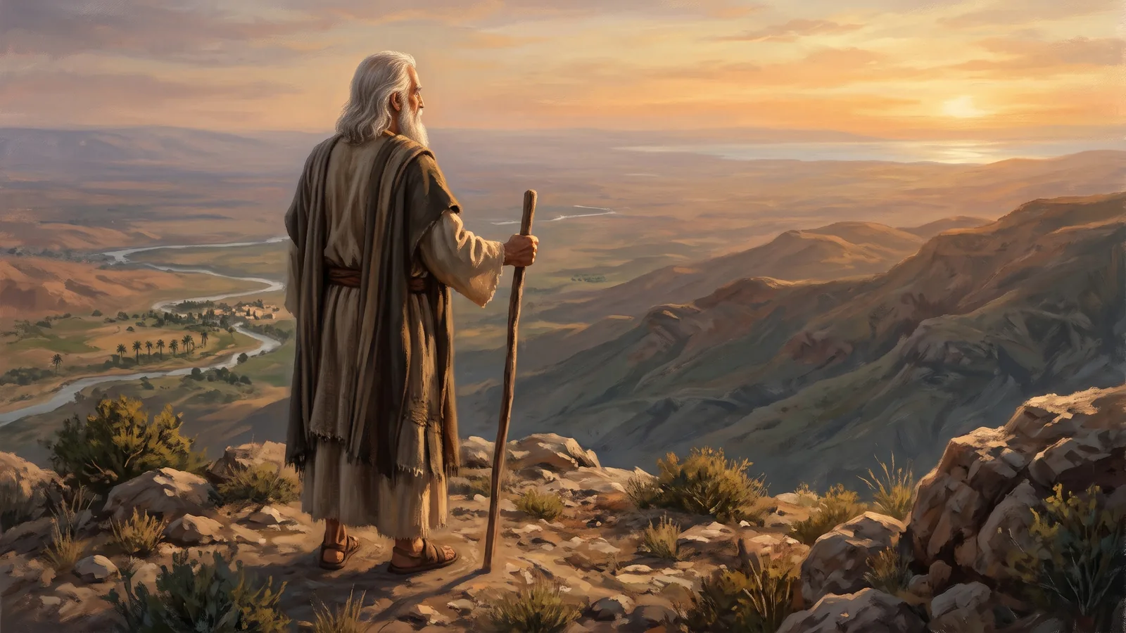 The LORD showed him all the land